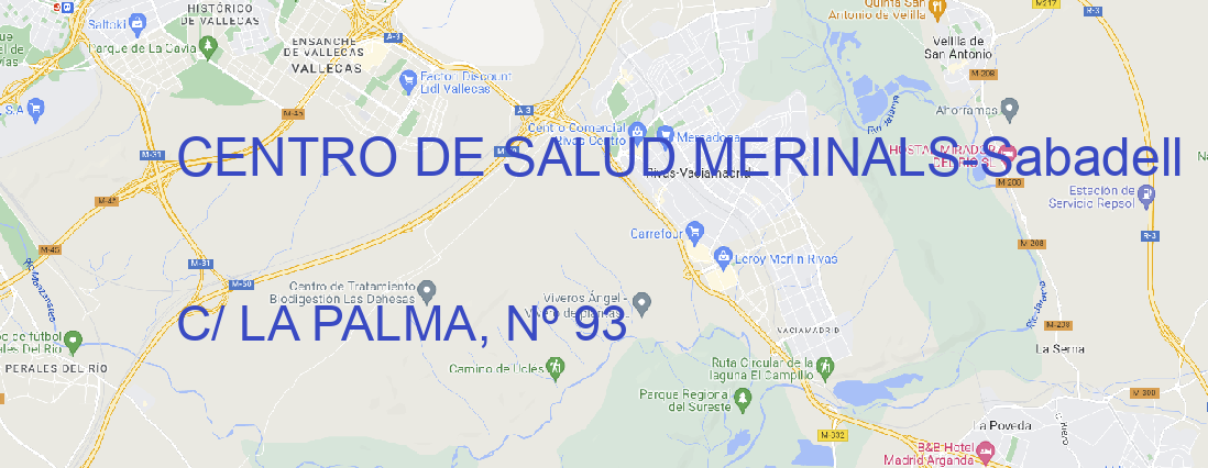 Oficina CENTRO DE SALUD MERINALS Sabadell